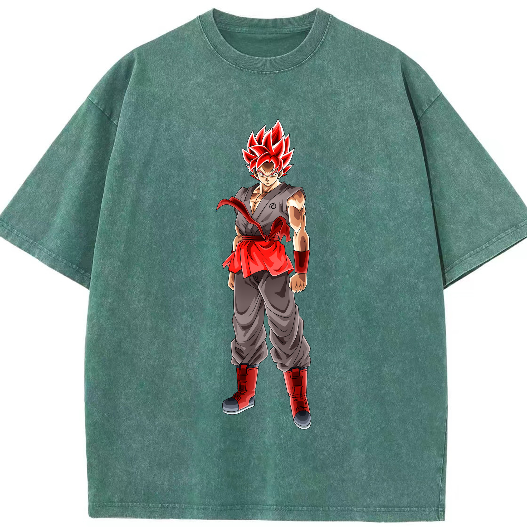 （画像用） ドラゴンボール 孫 悟飯（そんごはん）DRAGON BALL Son Gohan 綿100% ヴィンテージ風 半袖Tシャツ（フロントプリント）